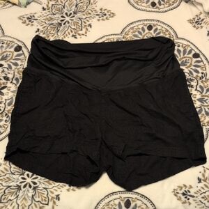 Old Navy Maternity Black Shorts